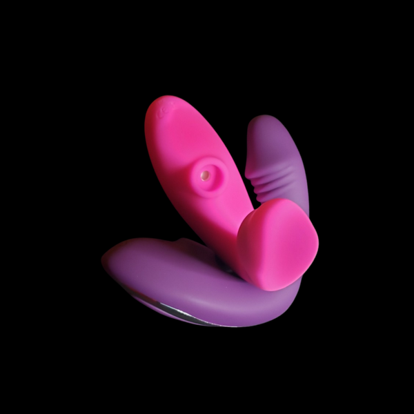 2 IN 1 Sucking Vibrator