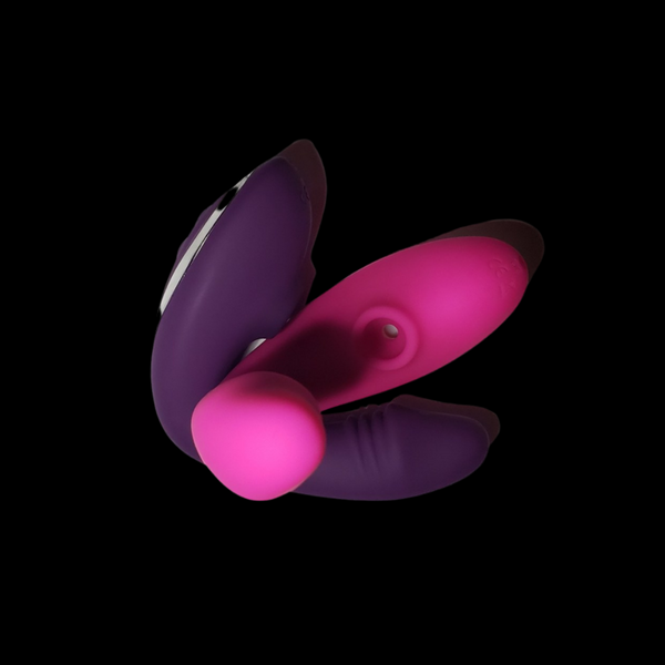 2 IN 1 Sucking Vibrator