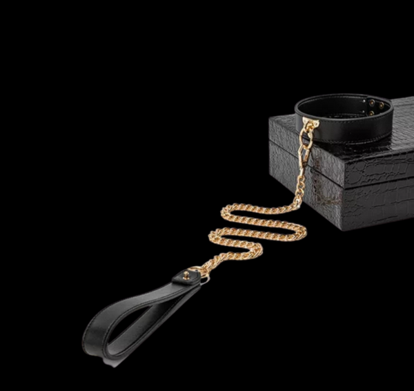 8 Piece Leather Bondage Set