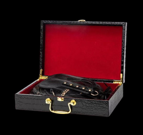 8 Piece Leather Bondage Set