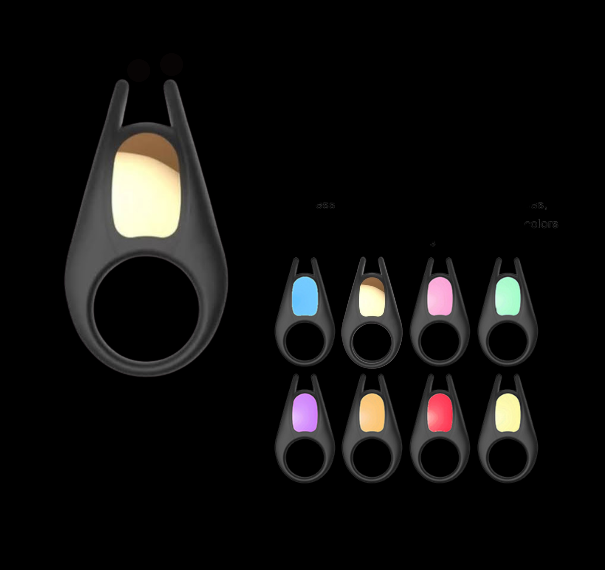 WINYI LUCAS Vibrating Penis Ring TPBS WINYI LUCAS Vibrating Penis Ring TPBS